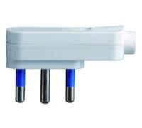 SPINA ANGOLARE SALVASPAZIO 2P+T 16A BIANCA - CONFEZIONE DA 10 PZ.