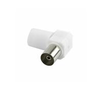 Spina antenna TV a gomito Maschio, con connettori, ideale per migliorare il segnale e il collegamento dei dispositivi TV.