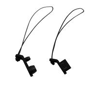 Spina antipolvere Kit di accessori tappo di protezione con cordino nero per occhiali da volo FPV protezione porta dati porta dati+interfacce di alimentazione AV Protezione Cap per occhiali volanti FPV