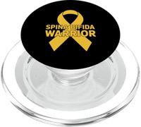 Spina Bifida Mese di sensibilizzazione Giugno Spina Bifida gialla PopSockets PopGrip per MagSafe