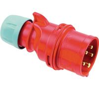 Spina CEE 16A 400V 6h Sistema di montaggio rapido a 5 poli IP44