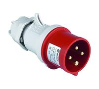Spina CEE a 4 poli 32 A, grado di protezione IP44, 400 V, morsetto a vite portatile