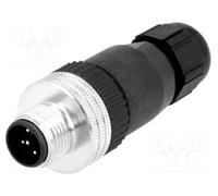 Spina Codice A Canopen Pin: 5 Maschile M12 IP67 120071-0045 M12 Spina