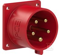 Spina da pannello diritta 32A 400V 3P+T+N IP44 625-6