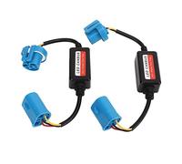 Spina Decodificatore Faro 9007 HB5 da 2 Pezzi, 12V DC LED Canbus Decoder Error Anti Flicker Resistor Canceller