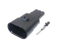 Spina Del Cablaggio Della 284426-1 284425-1 3 Pin Way Pacchetto Automatico Ad Alta Tensione Presa Bobina Di Accensione Con Fili Connettori Per Cavi Per Auto Parti Accessori(Male connector)