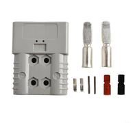 Spina di accumulo di energia, 160 A, batteria al litio IP67, ignifuga, design senza sesso, contatti argentati, per navi, yacht, camper, autobus, applicazioni industriali, crimpatura, saldatura, 2P+E 4