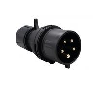 Connettore di forza nero 32A 5p perno da palco F7.0160