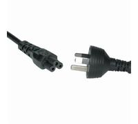 Spina di alimentazione a 3 pin a trifoglio tipo IEC C5 1,8 m con messa a terra A