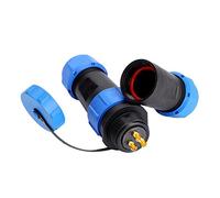 Spina di aviazione, SP21 IP68 2/3/4/5/7/9/12pin impermeabile Aviation Plug Socket Connettore in-line (3pin)