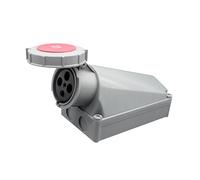 Spina di collegamento industriale impermeabile IEC 60309 4 pin 63 A 380 V-415 V 3 P + E 6 H IP67 Connettore maschio impermeabile Spina di collegamento industriale for aviazione e industria