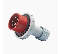 Spina di collegamento industriale impermeabile IEC 60309 5 pin 32 A 380 V-415 V 3 P + E + N 6 H IP67 Connettore maschio impermeabile Spina di collegamento industriale for aviazione e industria