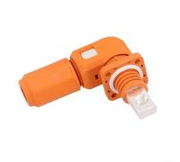 Spina di memoria 120 A/200 A, connettore rapido per batteria, accumulo di energia, IP67, impermeabile, rame rosso placcato argento, PA66, ignifugo per armadio, veicolo elettrico, carrello elevatore