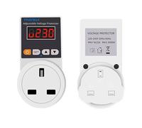Spina di protezione da sovratensione Protettore automatico di tensione Regolatore di tensione Protettore di uscita Presa di corrente AC 220V 16A Universale/US/EU/UK (Universal With Display)