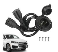 Spina di Ricarica per Barche | Presa CA Impermeabile 20A - Ingresso Alimentazione Camper 125V Standard Americano | Barca, Yacht, Box batteria esterno, Carrello catering mobile, Capanno attrezzi