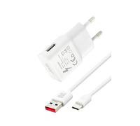 Spina di ricarica USB, con cavo di ricarica USB C da 2 m, caricatore universale compatibile con iPhone, Samsung Galaxy, Huawei, e-reader, tablet per bambini, giocattoli, TV box, cuffie 5 V 2 A