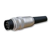 Spina, DIN, Dritto, 7 PIN | CONNETTORI Audio Video DIN, 1 X Qty - SV70