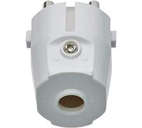 Spina diritta in PVC da 4,8 mm con messa a terra, ideale per collegamenti elettrici sicuri. Supporta fino a 16 A, garantendo qualità in ogni utilizzo.