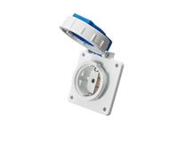 Spina e presa for aviazione industriale impermeabile a cinque fori multifunzione 10A europea SCHUKO standard europeo 2 core 16A(Socket Ip67 Gp10808)