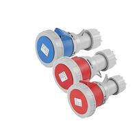 Spina e presa industriale 3P/4P/5Pin 16A 32A IP67 impermeabile da parete 220V 380V(Connector,16A,3P)