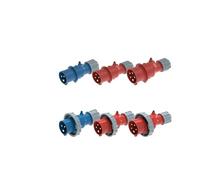 Spina e presa industriale 5pin 3core 3P/4P/5P Connettore elettrico 16A 32A IP67 Presa a parete 220V 380V 415V MASCHIO FEMMINA(Male plug,IP67 5Pin 125A)