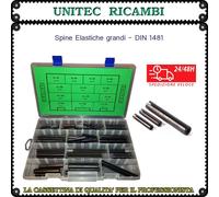 Spina elastica DIN 1481 cassetta n.2 scatola assortimento da 94 pz.