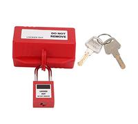 Spina Elettrica 100-220 V, Dispositivo con Blocco Chiave Lucchetto 38 Mm per Energia Elettrica Chimica Industriale