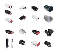 SPINA ELETTRICA 10A 2P+T 220V BIANCA CIVILE VOLANTE MOBILE DOMESTICA MARCA ROSI MADE IN ITALY