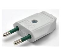 SPINA ELETTRICA VOLANTE 10A 2P bianca 2 poli cavo presa prolunga piccola