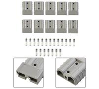 Spina Filo & Cavo Connettori 10PCS 12-24V Dc 2 Punti 48x37mmx16mm 50 Ampere