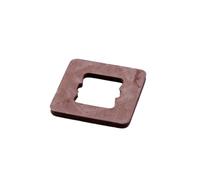 Spina for bobina solenoide, connettore da campo standard industriale nero GDSN307 - for elettrovalvola tipo C, spaziatura 8 mm(GDSN 3074 Plug Gasket)