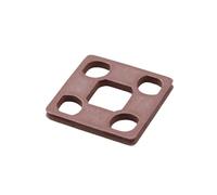 Spina for bobina solenoide, for elettrovalvola nera GDS307 - Rondella for presa a 4 pin tipo C, 230 V CA/CC, 6 A, IP65 for ambienti difficili(5pcs GSSA 3005 Socket Gasket)