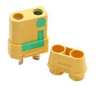 Spina for cavo placcata Xt90 e connettore femmina modello(XT90S Female)