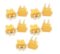 Spina for scheda PCB motore XT30PW Banana Golden XT30 Aggiornamento connettore ad angolo retto(10 pairs)