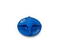 Tappo Aria Forcella Moto 40mm Blu Anodizzato Ricambio Alta Qualità