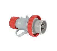 Spina Industiale Volante Rossa 3P+N+T IP67 16A Rosso 70145 V Fanton 2 Pezzi