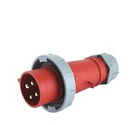 Spina industriale mobile impermeabile 1pc 4P 32A IP67 for illuminazione scenica e data center - Soluzione di alimentazione affidabile antipolvere