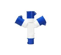 Spina industriale tipo Y da 1 pz 16A/32A - Presa diramata a tre vie impermeabile for l'uso(1013type)