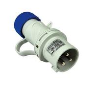 Spina Industriale Volante Argo Blu 2P+T Cee 309 IP44 16A Blu 70100 2 Pezzi