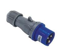 Spina Industriale Volante Blu 2P+T Cee IP44 16A Blu 5 Pezzi