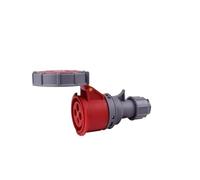 Spina inversa for apparecchi industriali impermeabile IP67 16A 32A 3 poli 4 poli 5 pin for montaggio a parete, connettore for montaggio a pannello 220 380 V(Coupler 4P 16A)
