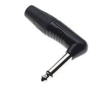 Spina Jack Mono Angolata Da 6,35 Mm 1/4" Di Pollice, A 2 Poli, Presa In Plastica Per La Riparazione Jack TS Maschio A Saldare Tipo Connettore Cavo Audio Fai Da Te Con Contatti Stagnati