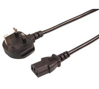 Spina Mains UK A Cavo IEC C13, 10A, 6M, Nera - PELB2297