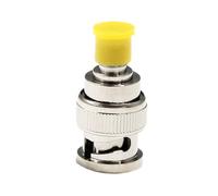 Spina maschio BNC 2pc a connettore adattatore RF pin interno jack RP-SMA dritto