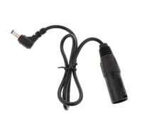 Spina maschio CC 5,5x2,1 mm a connettore maschio XLR a 4 pin Cavo adattatore di