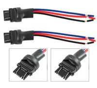 Spina Maschio Pigtail 3157 T25 Due Cavi Cablaggio Spia Anteriore