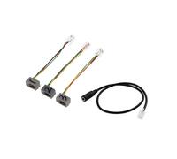 Spina maschio RJ9 4P4C a jack femmina da 3,5 mm per cuffie Au