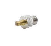 Spina maschio SMB 1PC a connettore adattatore antenna coassiale RF tipo F femmina Jack dritto