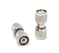 Spina maschio TNC da 2 pezzi a connettore adattatore coassiale RF maschio TNC doppio connettore adattatore coassiale RF lungo dritto