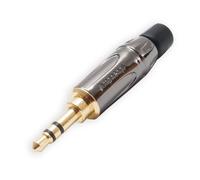 Spina Mini Jack Stereo Amphenol KS3PC-AU. Connettore Aux Placcato Oro 3,5mm
